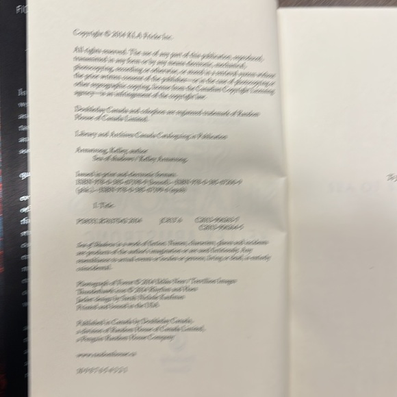 Sea of Shadows by Kelly Armstrong. - Picture 4 of 4